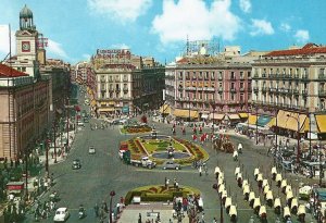 Puerta del Sol - años 60 (Comitiva de presentacion de credenciales)