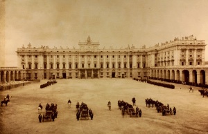Palacio Real - Plaza de la Armeria 1887