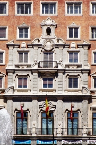 Portada Neo barroca del Edificio España