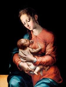 Virgen con el Niño - Luis de Morales