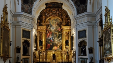 Interior de la Iglesia del Convento de San Plácido