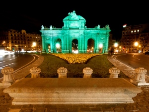 Puerta de Alcalá - Día de San Patricio