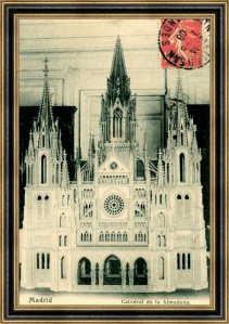 Maqueta del proyecto original de la Catedral de la Almudena