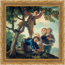 Francisco de Goya, Niños cogiendo fruta (1778)